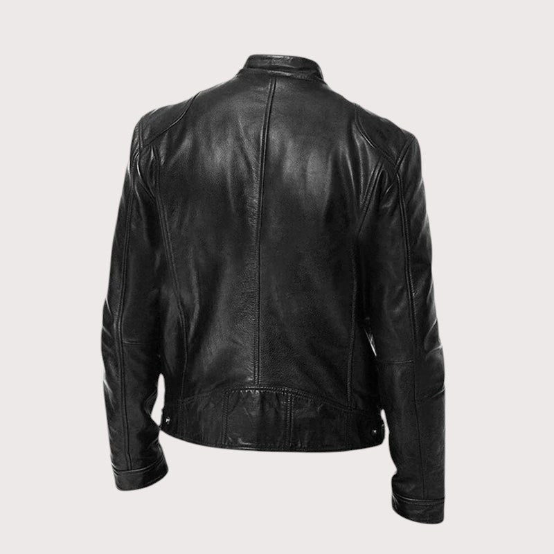 Douglas | Men's Premium Leather Jacket, Classic Tailored Jacket | Everlasting Boutique