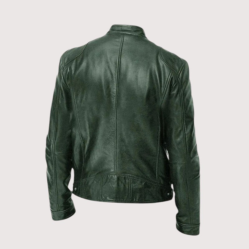 Douglas | Men's Premium Leather Jacket, Classic Tailored Jacket | Everlasting Boutique