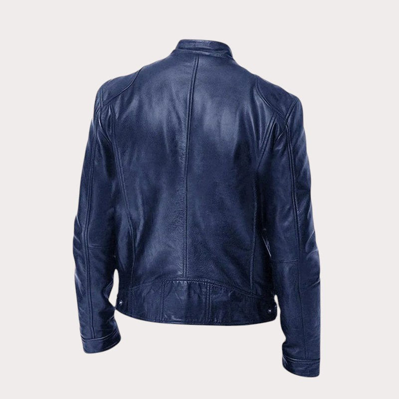 Douglas | Men's Premium Leather Jacket, Classic Tailored Jacket | Everlasting Boutique