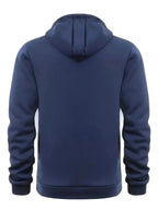 Dylan | Men's Half-Zip Hooded Pullover, Kangaroo Pocket Hoodie | Animated Apparel