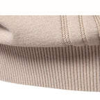Edmund | Men's Jumper with Check Pattern, Classic Knit Jumper | Everlasting Boutique | Navy Blue
