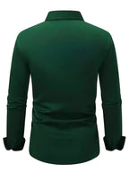Edward | Men's Long-Sleeved Breathable Shirt, Slim-Fit Smart Shirt | Everlasting Boutique