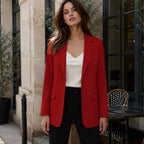 Eliza | Women's Fitted Blazer, Tailored Structured Jacket | Everlasting Boutique
