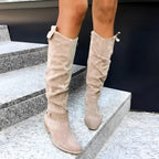 Eliza | Women's Suede-Effect Ankle Boots, Perfect for Autumn Walks | Everlasting Boutique