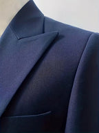 Elliot | Men's Slim-Fit Three-Piece Suit, Double-Breasted Waistcoat Trouser Suit | Everlasting Boutique