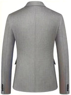Elliot | Men's Slim-Fit Three-Piece Suit, Double-Breasted Waistcoat Trouser Suit | Everlasting Boutique