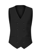 Elliot | Men's Slim-Fit Three-Piece Suit, Double-Breasted Waistcoat Trouser Suit | Everlasting Boutique