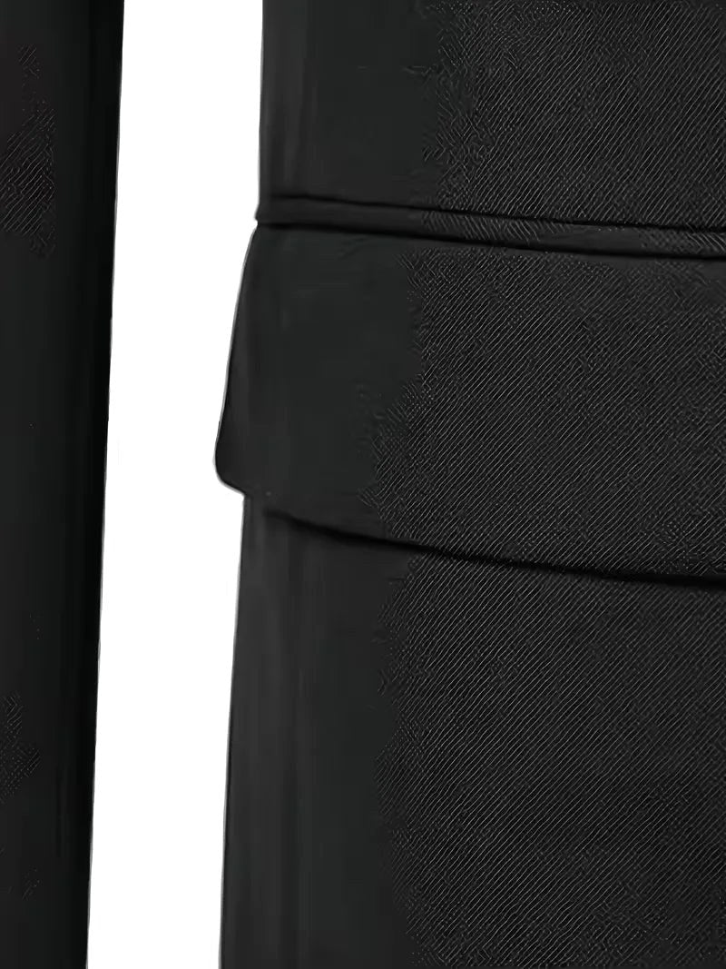 Elliot | Men's Slim-Fit Three-Piece Suit, Double-Breasted Waistcoat Trouser Suit | Everlasting Boutique