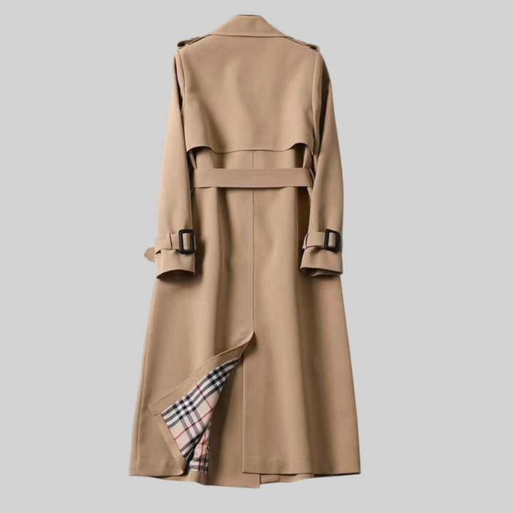 Eloise | Women's Belted Double-Breasted Trench Coat, Lightweight Autumn Rain Jacket | Everlasting Boutique