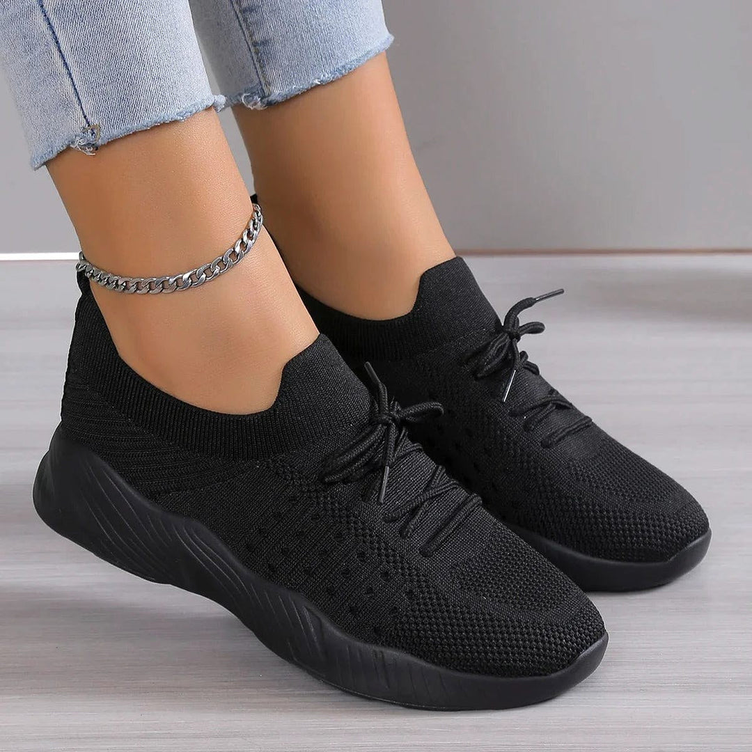Esme | Women's Orthopaedic Slip-On Shoes, Perfect for Everyday Wear | Everlasting Boutique | Silver Grey