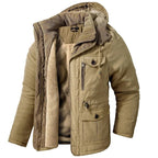 Ethan | Men's Insulated Jacket with Cold Protection, Windproof Autumn Jacket | Everlasting Boutique | Blue