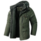 Ethan | Men's Insulated Jacket with Cold Protection, Windproof Autumn Jacket | Everlasting Boutique | Grey