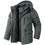Ethan | Men's Insulated Jacket with Cold Protection, Windproof Autumn Jacket | Everlasting Boutique | Black