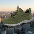 Ethan | Men's Suede and Mesh Hiking Shoes, Grip Sole Walking Shoes | Everlasting Boutique