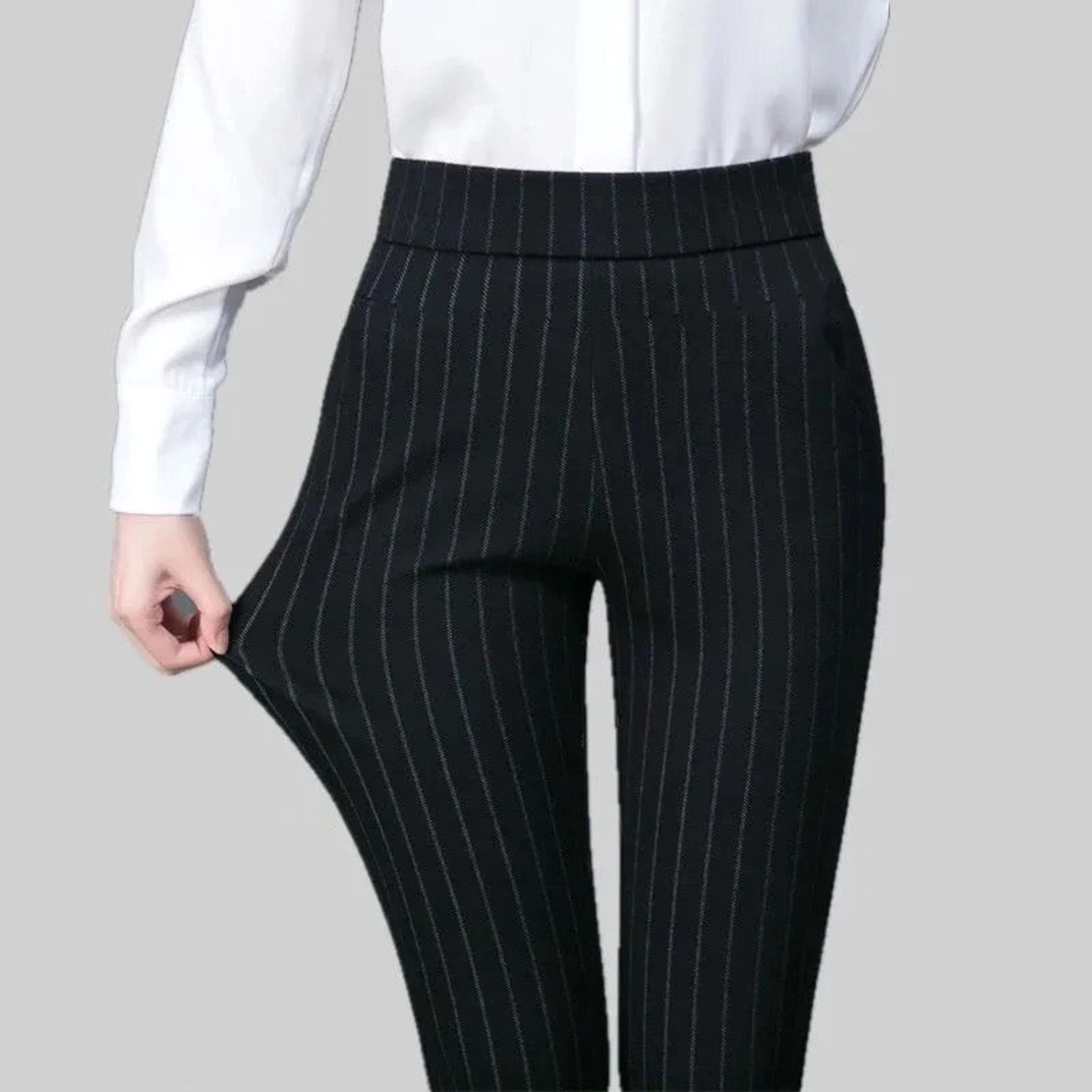 Evelyn | Women's Stretch Trousers, Modern Cut Comfort Trousers | Everlasting Boutique
