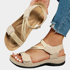 Everlasting Boutique | Felice | Women's Casual Comfort Sandals - Blue