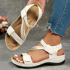 Everlasting Boutique | Felice | Women's Casual Comfort Sandals - White