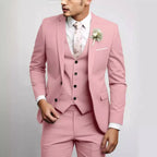 Felix | Men's Suit for Wedding Guests in Slim Fit Cut, Three-Piece Suit | Everlasting Boutique | Black