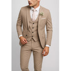 Felix | Men's Suit for Wedding Guests in Slim Fit Cut, Three-Piece Suit | Everlasting Boutique | Light Blue