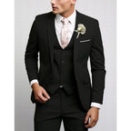 Felix | Men's Suit for Wedding Guests in Slim Fit Cut, Three-Piece Suit | Everlasting Boutique | Light Blue