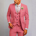 Felix | Men's Suit for Wedding Guests in Slim Fit Cut, Three-Piece Suit | Everlasting Boutique | Light Blue