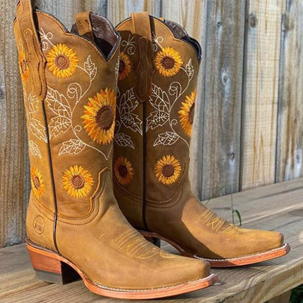 Florence | Women's Bohemian-Style Boots, Autumn Walking Boots | Everlasting Boutique | Khaki