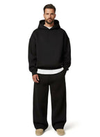 Florian | Men's Hooded Tracksuit with Straight Fit, Hoodie Set | Everlasting Boutique | Light Grey