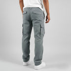 Freddie | Men's Relaxed Fit Cargo Trousers, Side Pocket Streetwear Trousers | Everlasting Boutique