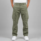 Freddie | Men's Relaxed Fit Cargo Trousers, Side Pocket Streetwear Trousers | Everlasting Boutique