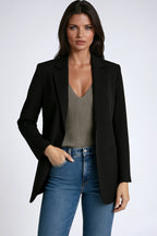 Gabrielle | Women's Long Blazer with Lapels, Tailored Blazer | Everlasting Boutique