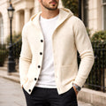 Gavin | Men's Knit Cardigan, Soft Everyday Cardigan | Everlasting Boutique | Khaki