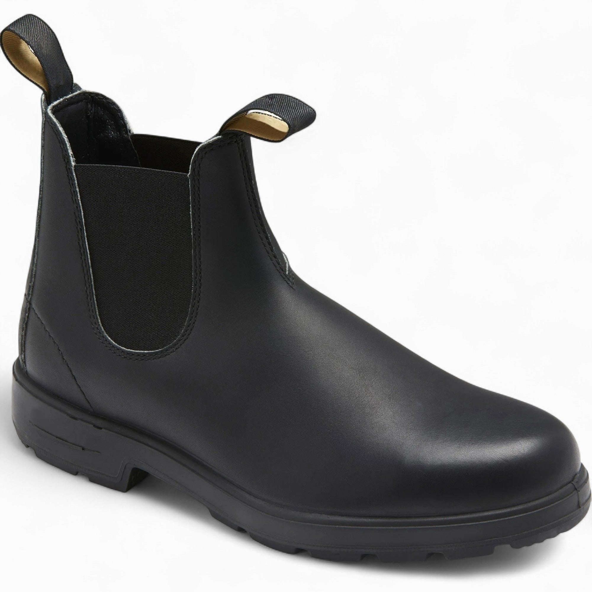 George | Men's Chelsea Leather Slip-On Ankle Boots, Classic Slip-On Boots | Everlasting Boutique