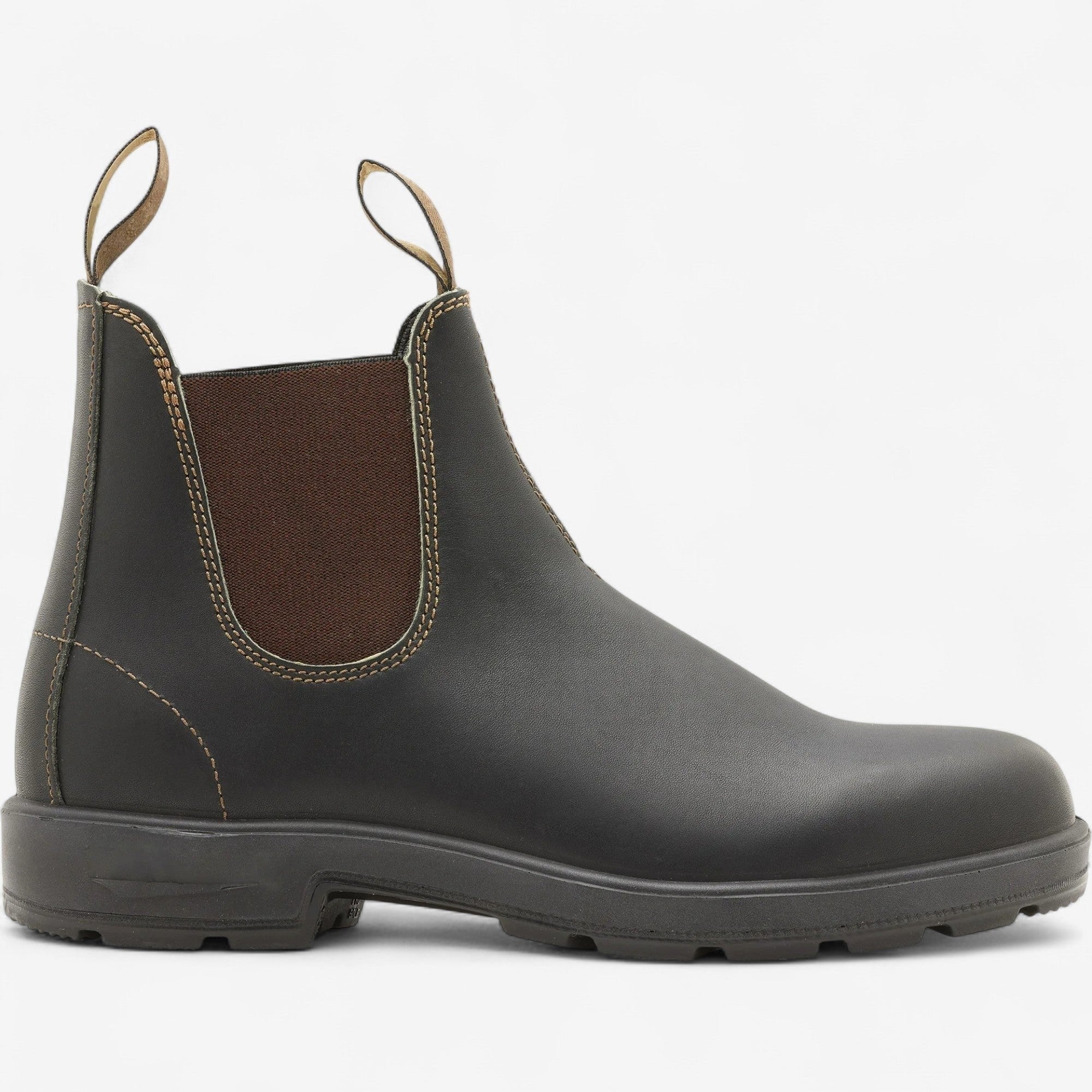 George | Men's Chelsea Leather Slip-On Ankle Boots, Classic Slip-On Boots | Everlasting Boutique