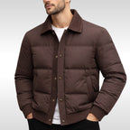 Gerd | Men's Quilted Jacket with Modern Design, City Jacket for Every Day | Everlasting Boutique | Black