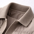 Gerd | Men's Quilted Jacket with Modern Design, City Jacket for Every Day | Everlasting Boutique | Brown