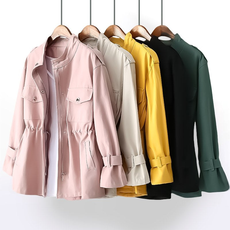 Gillian | Women's Durable Rain Coat, Practical Autumn Coat | Everlasting Boutique