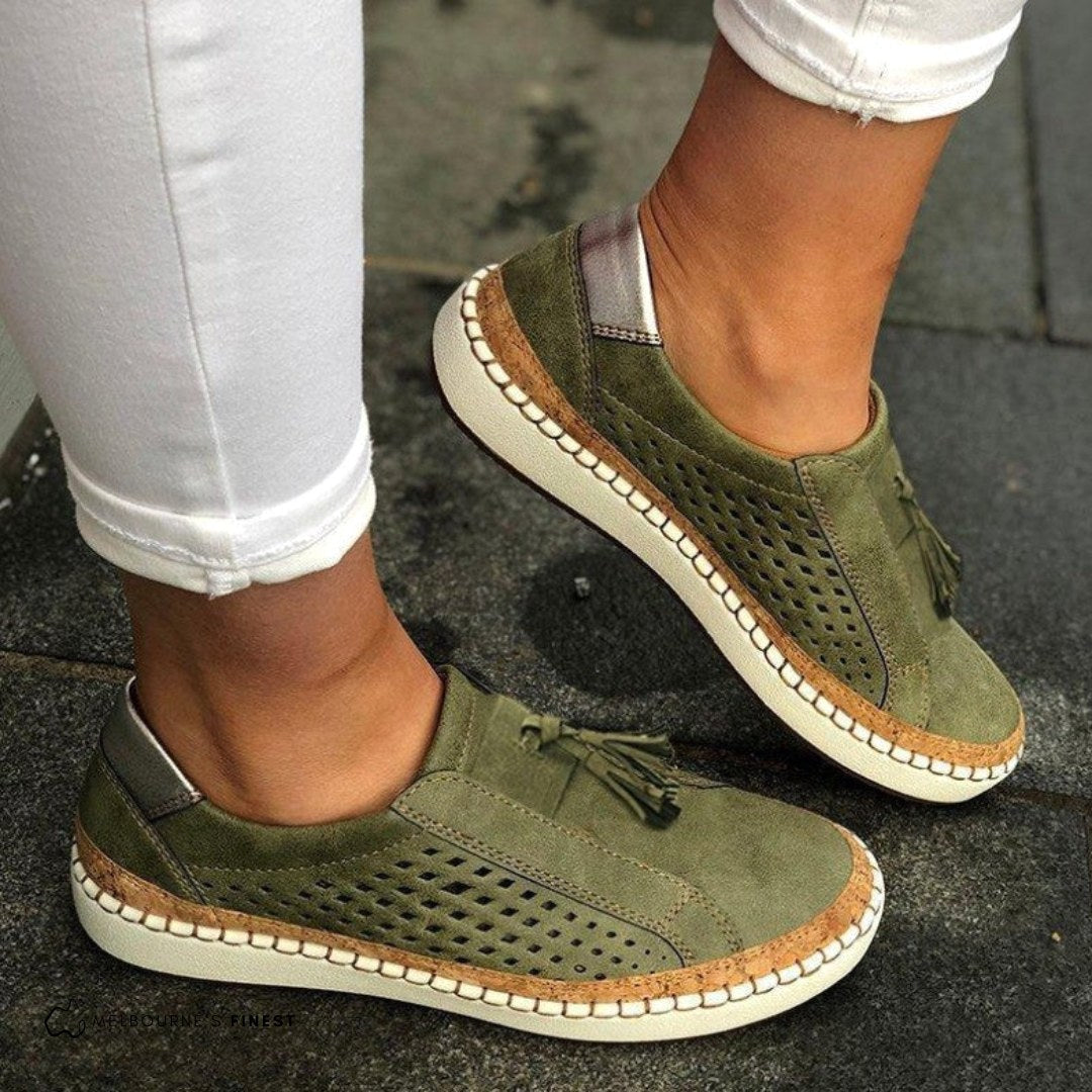 Giselle | Women's Orthopedic Slip-On Shoes, Breathable Comfort Shoes | Everlasting Boutique