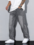 Gregory | Men's Cotton-Blend Pants in Solid Colour, Relaxed-Fit Jeans | Everlasting Boutique