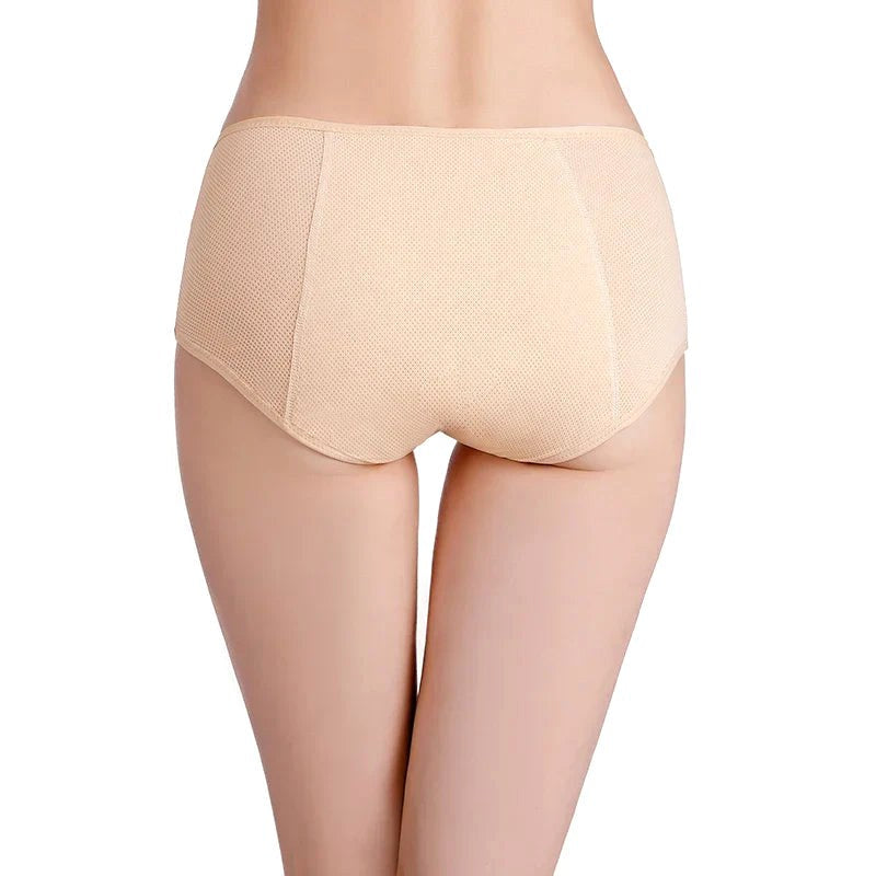 Hannah | Women's Leak-Protection Briefs with Comfort Technology, Discreet Protective Briefs | Everlasting Boutique | Beige