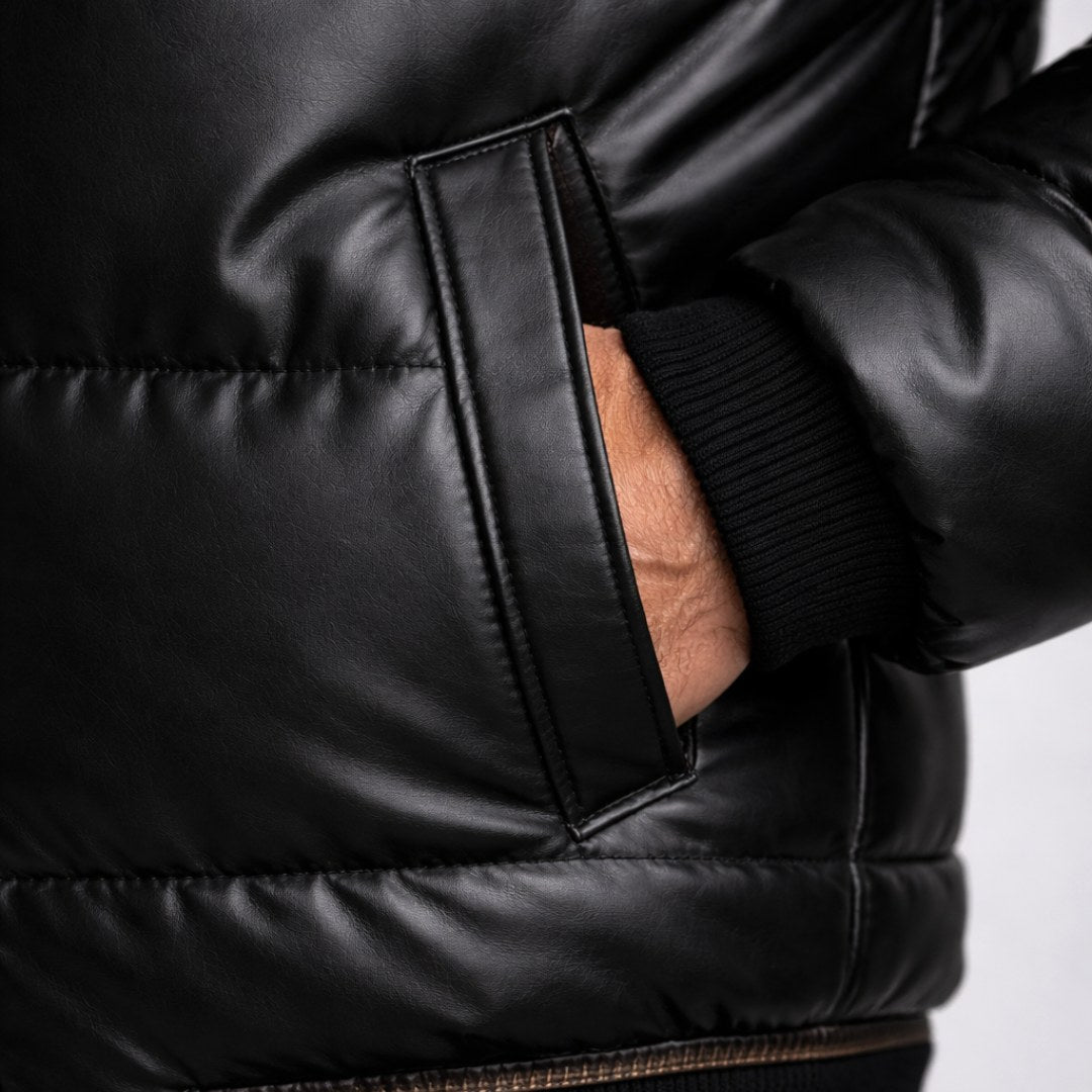Hartmut | Men's Quilted Jacket with Hood, Lightweight Autumn Jacket | Everlasting Boutique