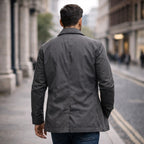 Harvey | Men's Tailored All-Weather Overcoat, Timeless Autumn Coat | Everlasting Boutique