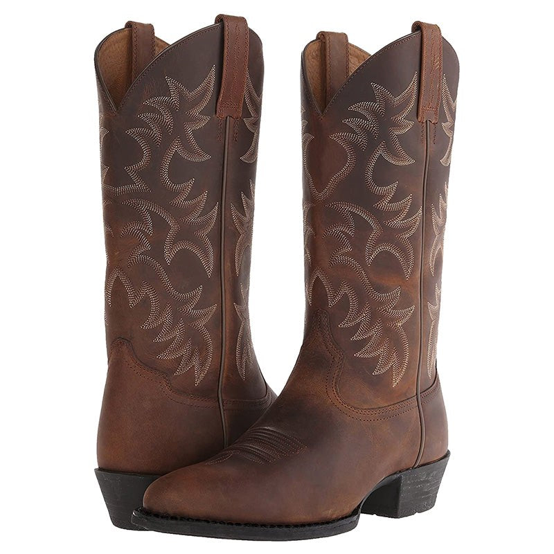 Hazel | Women's Timeless Cowboy Boots, Classic Western Ankle Boots | Everlasting Boutique
