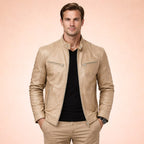 Henrik | Men's Jacket with Modern Design, Elegant Jacket for Every Occasion | Everlasting Boutique | Bordeaux