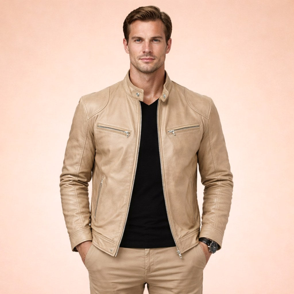 Henrik | Men's Jacket with Modern Design, Elegant Jacket for Every Occasion | Everlasting Boutique | Bordeaux