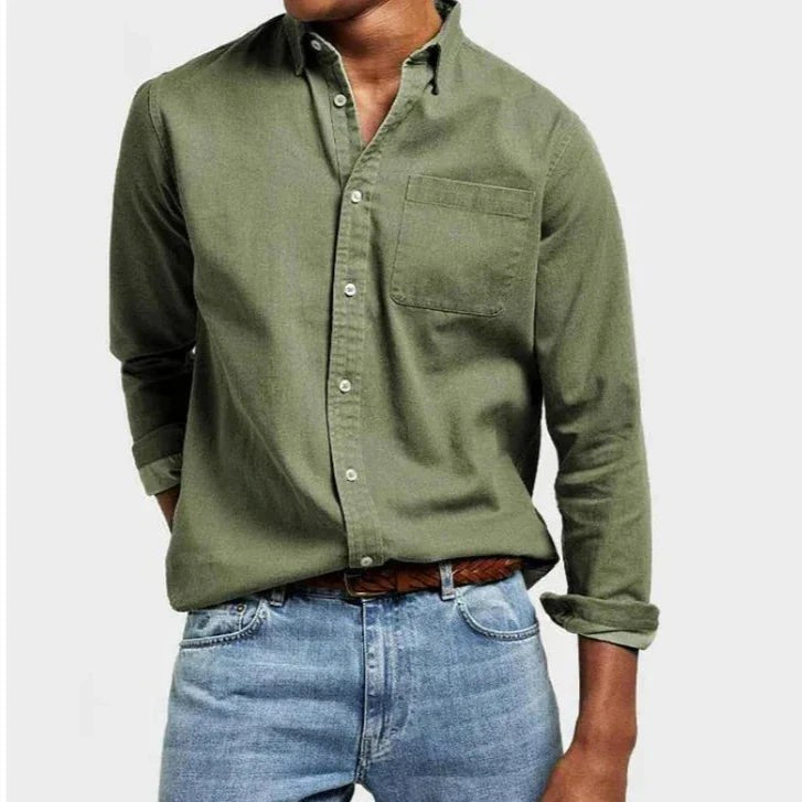 Henry | Men's Tailored Cotton Shirt, Smart Everyday Shirt | Everlasting Boutique