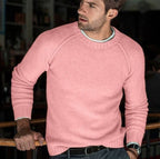 Hermann | Men's Knit Jumper with Timeless Design, Classic Men's Jumper | Everlasting Boutique | White