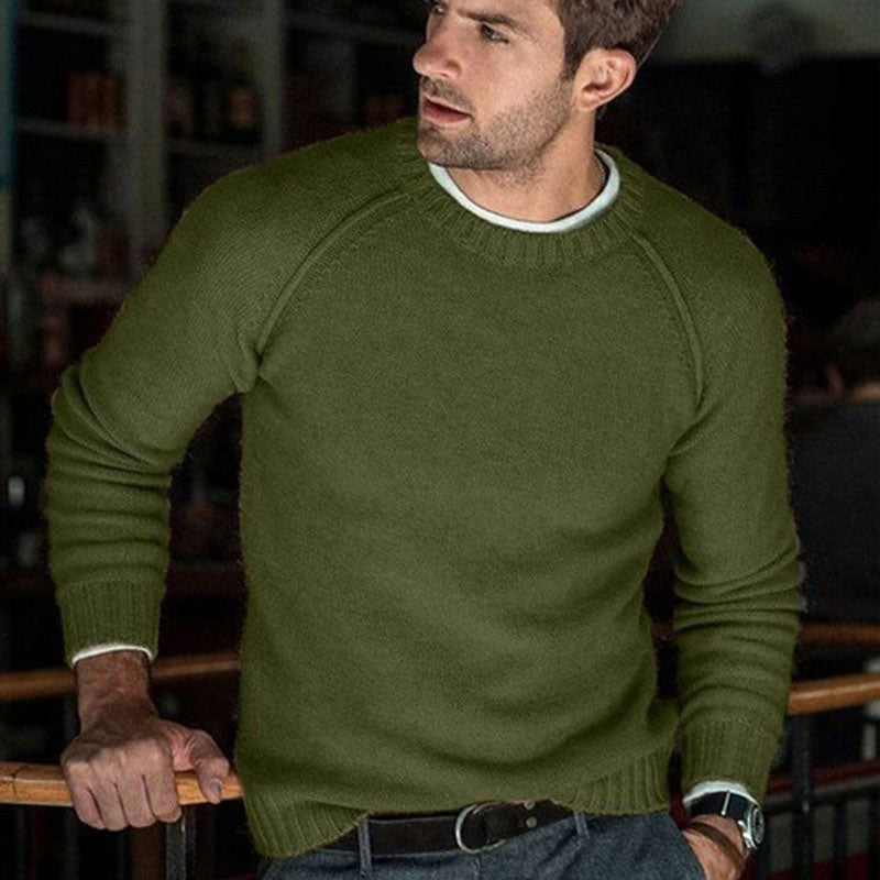 Hermann | Men's Knit Jumper with Timeless Design, Classic Men's Jumper | Everlasting Boutique | Black
