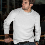 Hermann | Men's Knit Jumper with Timeless Design, Classic Men's Jumper | Everlasting Boutique | Black