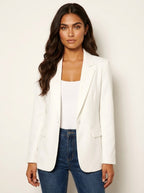Imogen | Women's Tailored Blazer, Fitted Smart Jacket | Everlasting Boutique | Rood