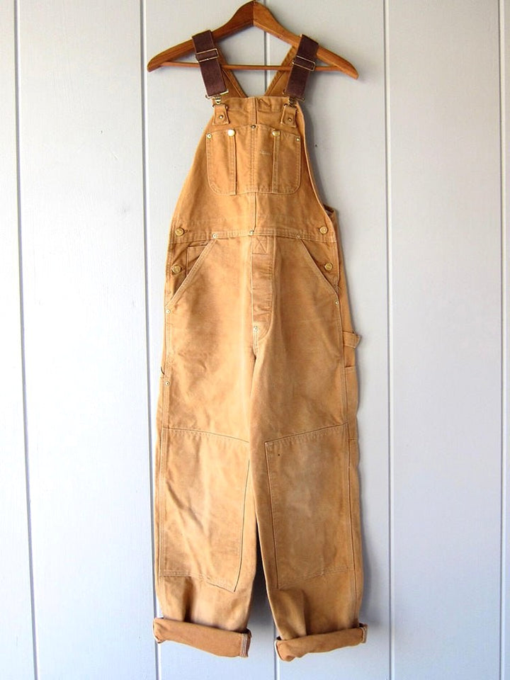 Iris | Women's Cotton Adjustable Dungarees, Functional Work Dungarees | Everlasting Boutique